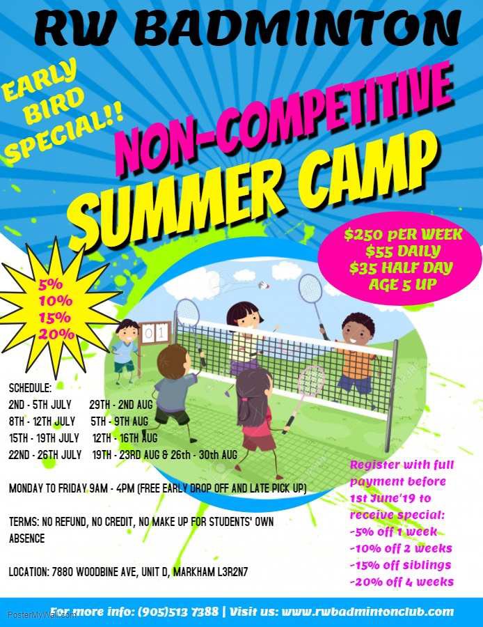 Badminton Court rental Markham Badminton Court Rental Richmond Hill